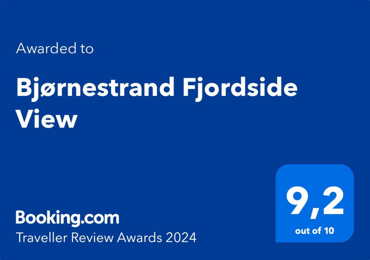 Bjornestrand Fjordside View เบอร์เกน ภายนอก รูปภาพ